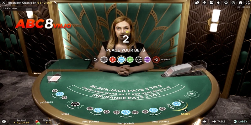 Blackjack là gì? Thông tin mới về game đánh bài Casino Giai đoạn hai lá đầu tiên khi chơi Blackjack