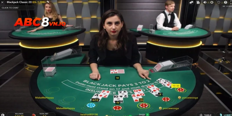 Blackjack là gì? Thông tin mới về game đánh bài Casino Nhà cái sở hữu dịch vụ Blackjack có giao diện thân thiện